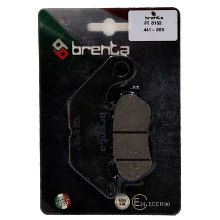 Brenta Organik Fren Balata FT 3152 Arka N Max 125-Tricity 155-Delight 125/Ön YBR K 125-Cygnus L