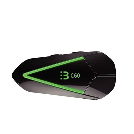 C60 2x İnterkom Seti Siyah (Su Geçirmez Bluetooth Kulaklık)