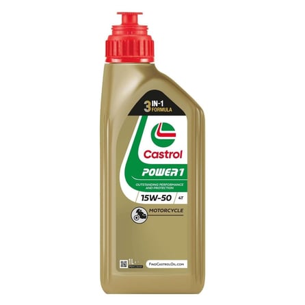 Castrol Power 1 4T 15W/50 Motosiklet Yağı 1 Lt.