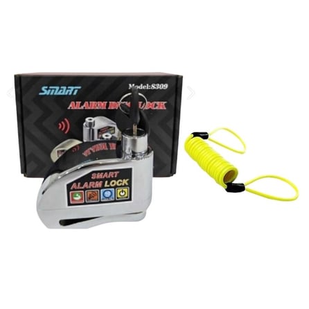 Gear5 Alarmlı Motosiklet Disk Kilidi 110Db Çelik D-1