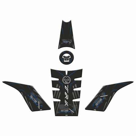 Gogo Benelli TRK 502 (2017-2024) Tank Pad Set 006 Mavi