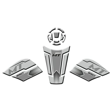 Gogo CF Moto MT 650 (2022-2024) Tank Pad Set 002 Titanyum Gri