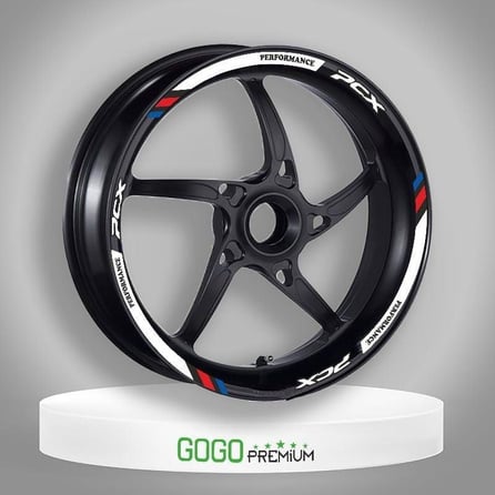 Gogo Jant Şeridi MPower Beyaz 043 - Honda PCX