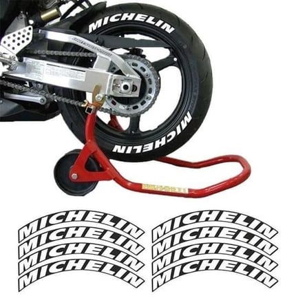 Gogo Michelin 3D Lastik Yanak Yazısı Beyaz