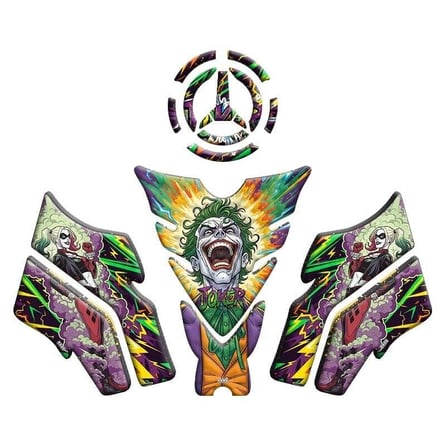 Gogo Tank Pad Set 007 Joker (7 parça) - RKS SRK 125 S (2024-2025)