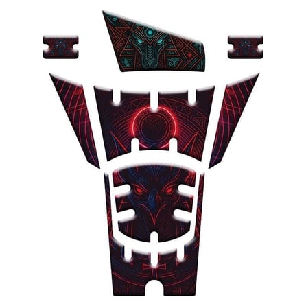 Gogo Tank Pad Set 011 Neon Egypt (8 parça) - Honda PCX 2025