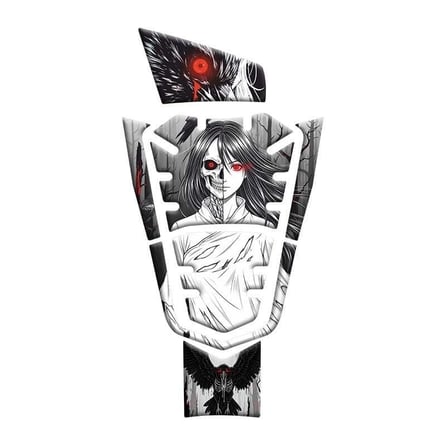 Gogo Tank Pad Set 014 Ghoul (7 parça) - Honda PCX (2021-2024)