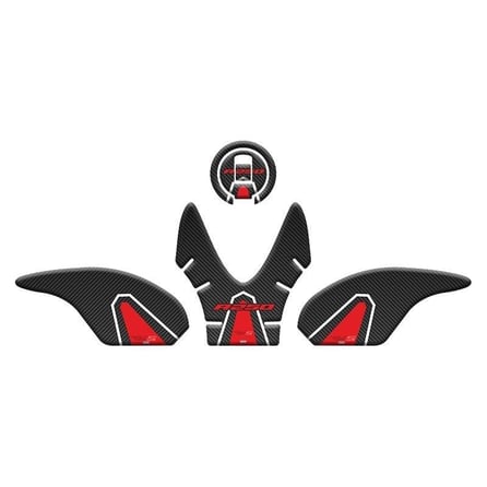 Gogo Tank Pad Set Kırmızı 004 (6 Parça) - RKS R250