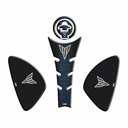 Gogo Tank Pad Set Mavi Çizgili 001 - Yamaha MT25 (2014-2019)