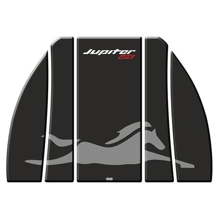 Gogo TVS Jupiter 125 (2023-2025) Tank Pad Set 003 Siyah/Gri