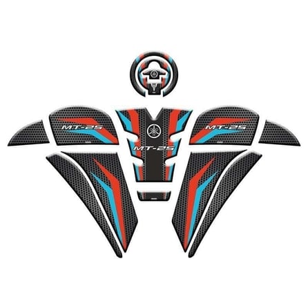 Gogo Yamaha MT25 (2020-2024) Tank Pad Set 010