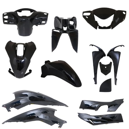 Honda Dio 110 Kaporta Set Siyah