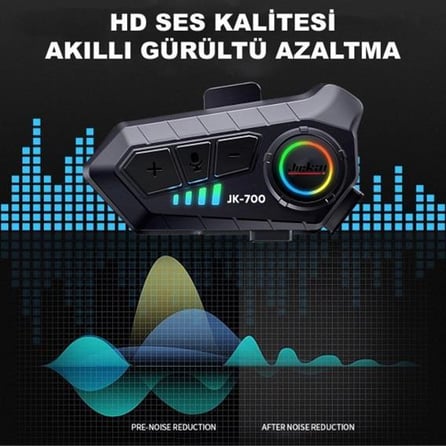 Jiekai JK-700 İnterkom Seti Siyah