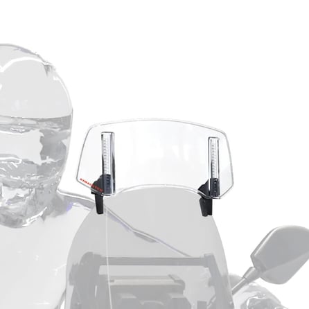 KNMASTER Motosiklet Ön Cam Uzatma (Deflektör) Üniversal Model C