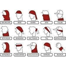 Motosiklet Buff/Boyunluk