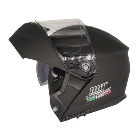 MTS M-966 Çene Açılır Vizörlü Kask Mat Siyah