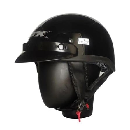 Nikko FX66 Chopper Motosiklet Kaskı Siyah (S BEDEN)
