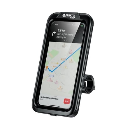 Nukrotech M18-54 Telefon Tutucu Su Geçirmez Gidon Bağlantılı