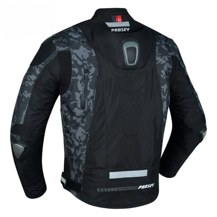 Prosev 186 Deri Detaylı Camo 4 Mevsim Mont