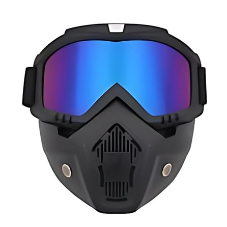 Prosev Motosiklet Kask Maskesi ve Gözlüğü MKM İridyum
