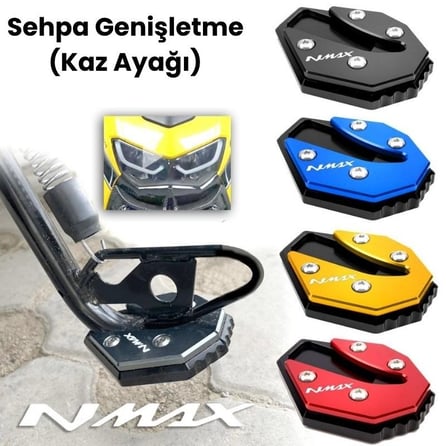 Sehpa Genişletme Kırmızı (Kaz Ayağı) - Yamaha N MAX 125,155