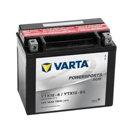 Varta YTX12-BS 12V10AH 150A Bakımsız AGM Motosiklet Aküsü