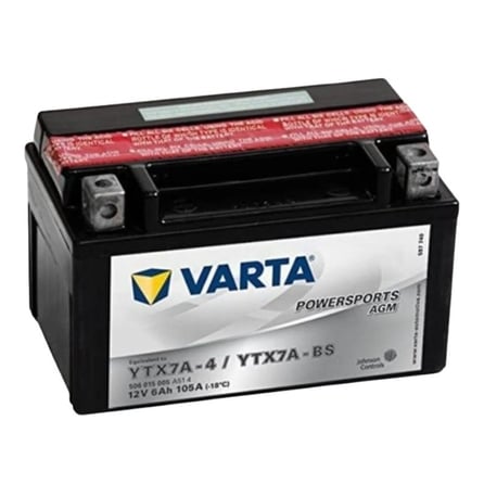 Varta YTX7A-BS 12V6Ah Motosiklet Aküsü