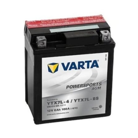 Varta YTX7L-BS 12V6.3AH Bakımsız Motosiklet Aküsü