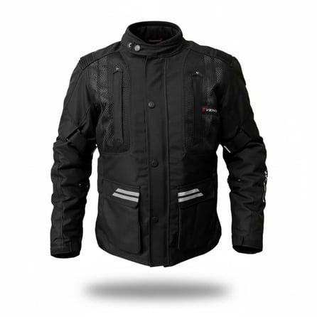 Venom Tourex 4 Mevsim Motosiklet Montu Siyah