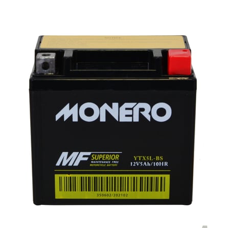 YTX5L-BS [Dio-SFC-Spontini][113*68*105] Monero Akü