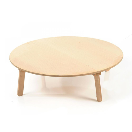 Ahşap Katlanabilir Yer Sofrası 80 cm | ID1931