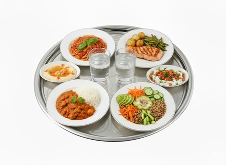 Alezy Çelik Sini Tepsi Yer Sofrası - 75'lik | ID3530