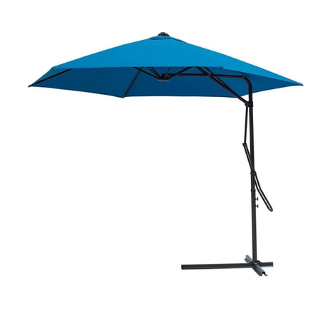 Alezy Katlanabilir Lamba Tipi Ampül Şemsiye Ø285cm Mavi | ID6424