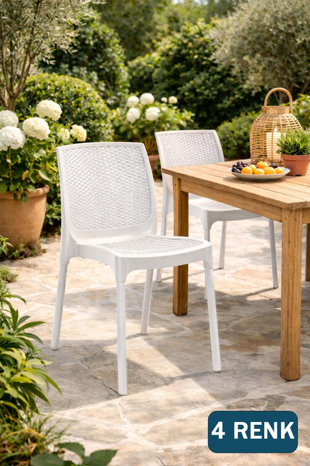 Alezy R009 Sunny Rattan Bahçe ve Balkon Sandalye