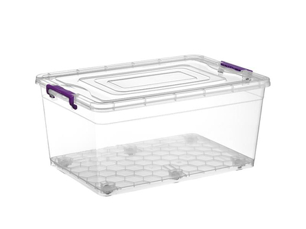 Bursev 1142 09 Tekerlekli Petek Gıda Saklama Kabı 50 Litre | ID3681