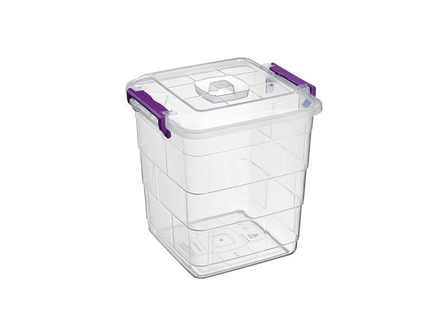 Bursev 1152 01 Tetris Kare Saklama Kabı 7 Litre | ID3672