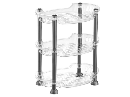 Bursev 5159 94 Oval 3 Katlı Mini Raf | ID3711