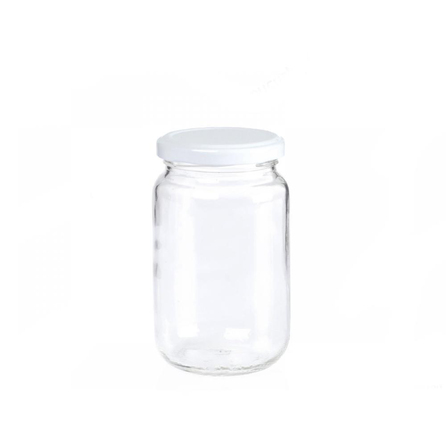 Cam Kavanoz 370 ml - Metal Kapaklı Konserve Şişesi | ID2031