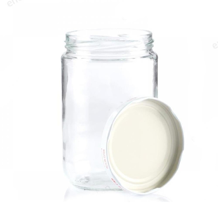 Cam Kavanoz 660 ml - Metal Kapaklı Konserve Şişesi | ID2032