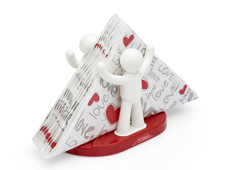 Flosoft 339 Masaüstü Havlu Peçetelik Figuranlı | ID3179