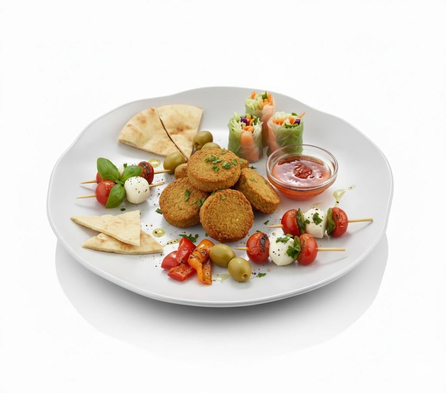 Göreme 462 Termostar Kırılmaz Melamin Mat Kaya Servis Tabak Ø31cm