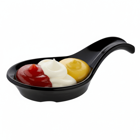 Göreme 516 Termostar Kırılmaz Melamin Kaşık Sosluk Remakin  | ID4951