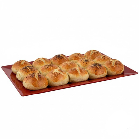 Göreme 547 Termostar Kırılmaz Melamin Açık Büfe Servis Tabağı 43x21cm | ID4924