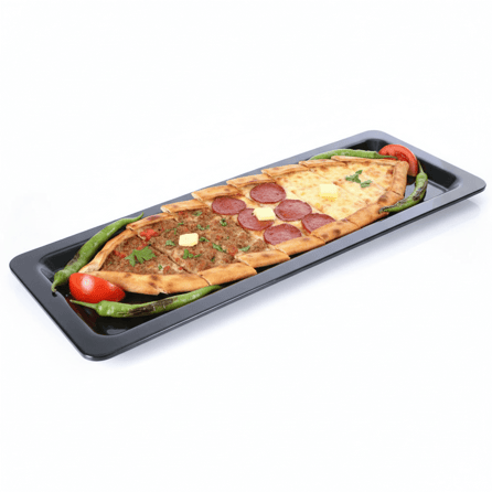 Göreme 619 Termostar Kırılmaz Melamin Gastronorm 2/4 20mm Sunum Tepsisi 53cm |ID4938
