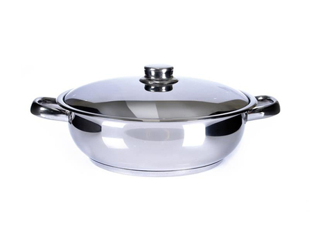 Gülsan Basık Çelik Tencere 32cm | ID3841