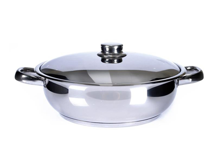 Gülsan Basık Çelik Tencere 34cm | ID3842