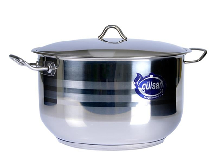 Gülsan Derin Çelik Tencere 34cm | ID3834