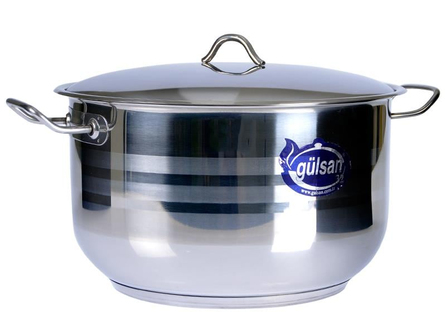 Gülsan Derin Çelik Tencere 40cm | ID3836