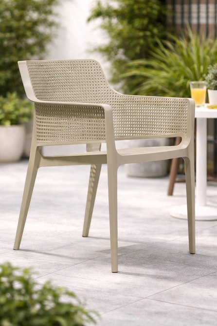 Novussi Boom Bahçe Balkon Sandalye Koltuk Cappucino | ID6459