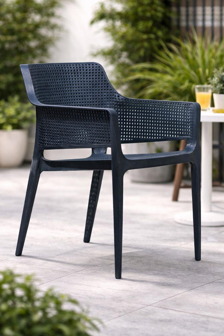 Novussi Boom Bahçe Balkon Sandalye Koltuk Antrasit | ID6456